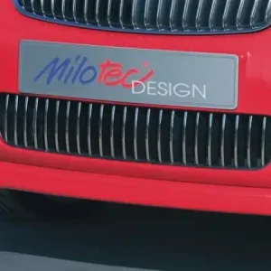 Škoda Fabia II - Lišty předního nárazníku Akce