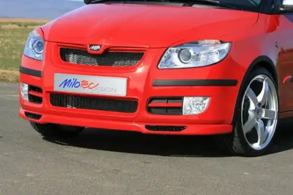 Ověřený Škoda Fabia II combi/facelift - Ochranné lišty předního a zadního nárazníku