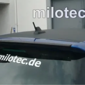 Škoda Fabia II facelift - Překryt zadního spoileru - ABS černá metalízaný Tovární Cena