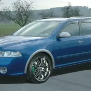 Omezená Nabídka Škoda Octavia I facelift - Lemy blatníků, ABS stříbrný matný