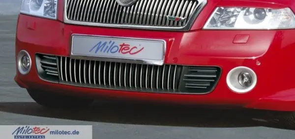 Odeslání Ihned Škoda Octavia II - Lišty předního nárazníku