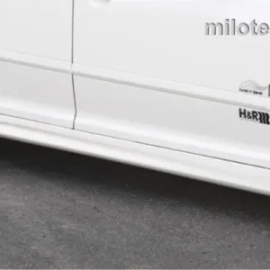 Expresní Doručení Škoda Octavia II / facelift - Rozšíření prahů, ABS-černá metalíza