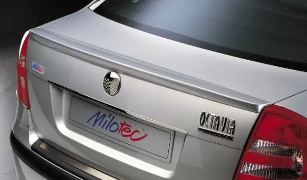 Aktuální Škoda Octavia II / facelift /sedan - Spoiler zadní, ABS černá metalíza