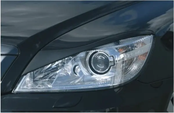 Vrácení Zdarma Škoda Octavia II facelift - "Bad look" (mračítka) - ABS černý