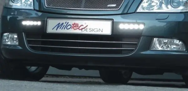Expresní Doručení Škoda Octavia II facelift - Lišty předního nárazníku