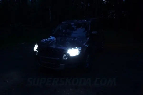 Škoda Yeti - Led diody do parkovacích světel Levný