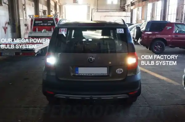 Škoda Yeti - Led diody do zpátečkových světel Rychlé Dodání