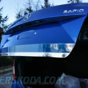 Škoda Rapid limousine - Nerez lišta kufru CHROM Originální
