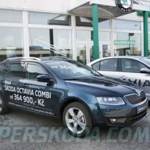Zlevněný Škoda Octavia III combi - Přední a zadní ofuky oken