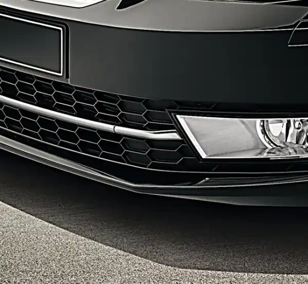 Škoda Octavia III - 3-dílný set chromových lišt nárazníku Časově Omezené