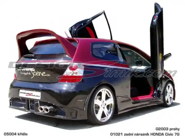 Honda Civic 01-05 - Zadní nárazník I. Expresní Doručení