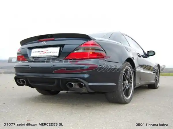 Mercedes Benz SL - difuzor zadního nárazaníku AMG Originální
