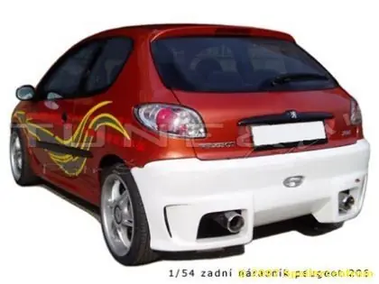 Dokud Zásoby Vydrží Peugeot 206 - Zadní nárazník
