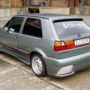 Ověřený VW Golf II - zadní nárazník I.