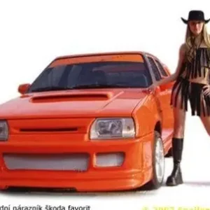 Škoda Favorit - Přední nárazník I. Vysoce Kvalitní