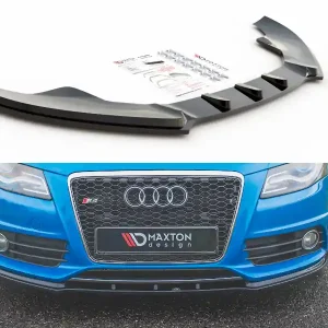 Audi S4 B8 / A4 S-Line B8, spoiler pod přední nárazník, Maxton Design Cenově Výhodný