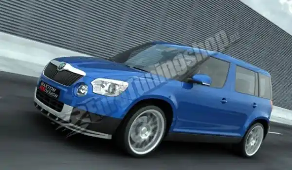 Škoda Yeti - Přední podspoiler Cenová Bomba