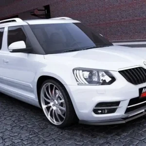 Časově Omezené Škoda Yeti - Přední podspoiler (po facelift)