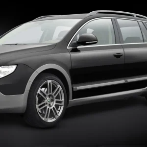 Škoda Superb II - Dveřní nástavce CROSS Akční Nabídka