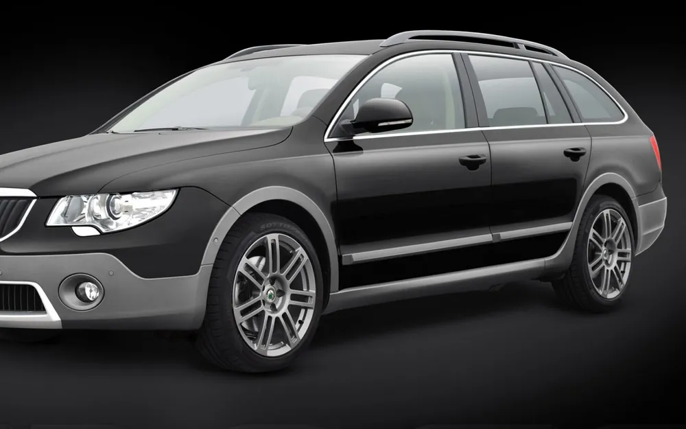 Škoda Superb II - Dveřní nástavce CROSS Akční Nabídka