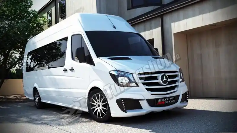 Expresní Doručení Mercedes Sprinter 2013- - Přední nárazník bez denního svícení