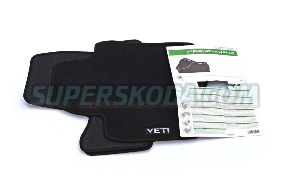 Škoda Yeti facelift 13- - textilní koberce STANDARD Vrácení Zdarma