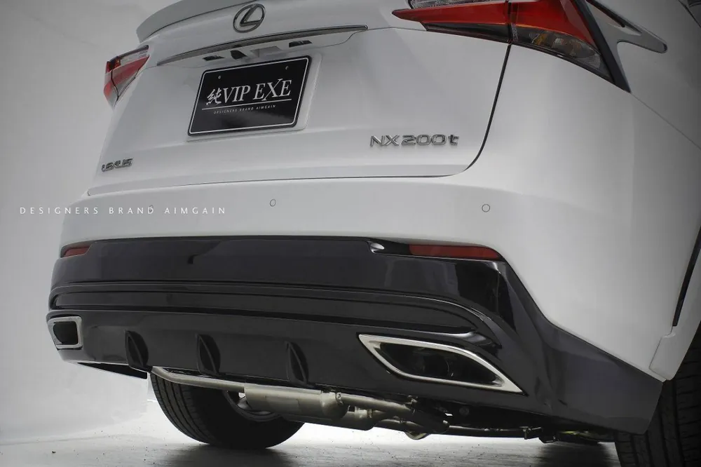 Lexus NX F-Sport - zadní difuzor VIP EXE od AIMGAIN Jen Po Omezenou Doba