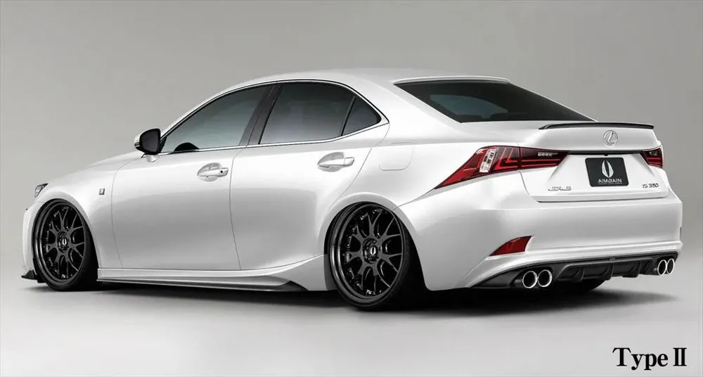 Lexus IS F-Sport - zadní podnárazník VIP EXE od AIMGAIN TYP II Tovární Cena