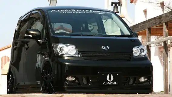 Daihatsu Move Custom - body kit EURO EDITION od AIMGAIN 3-dílný set Sleva