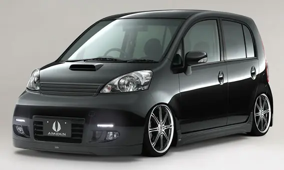 Honda Life JB5 - body kit CYGNUS od AIMGAIN 3-dílný set Horká Nabídka