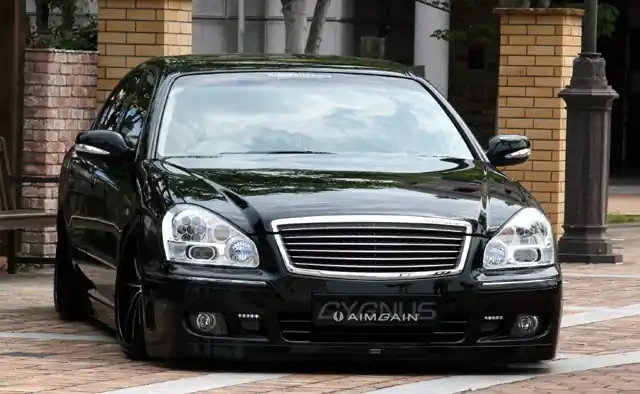 Tovární Cena Nissan Cima F50 - body kit CYGNUS od AIMGAIN 3-dílný set
