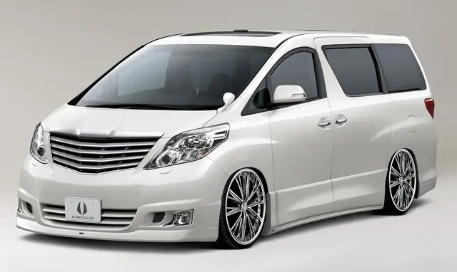 Toyota Alphard - body kit GRAND od AIMGAIN 3-dílný set Víkendová Akce