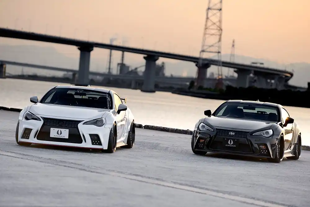 Toyota GT86 / Subaru BRZ - body kit od AIMGAIN 3-dílný set Značkový