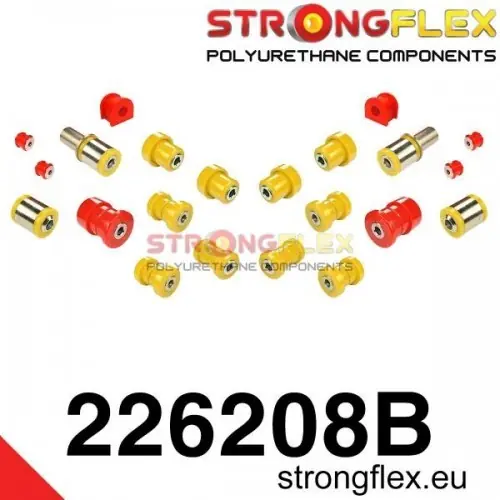 Časově Omezené VW Passat B5 96-05 4x4 - sada silentbloků zadní nápravy
