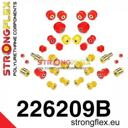 VW Passat B5 96-05 4x4 - sada silentbloků náprav (Quattro, 4Motion) Omezená Nabídka