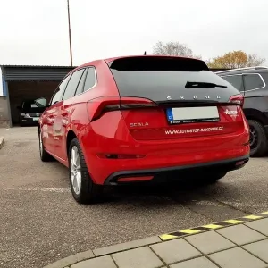 Škoda Scala - atrapy výfuku RS design - RS230 BLACK - GLOWING RED Must-Have