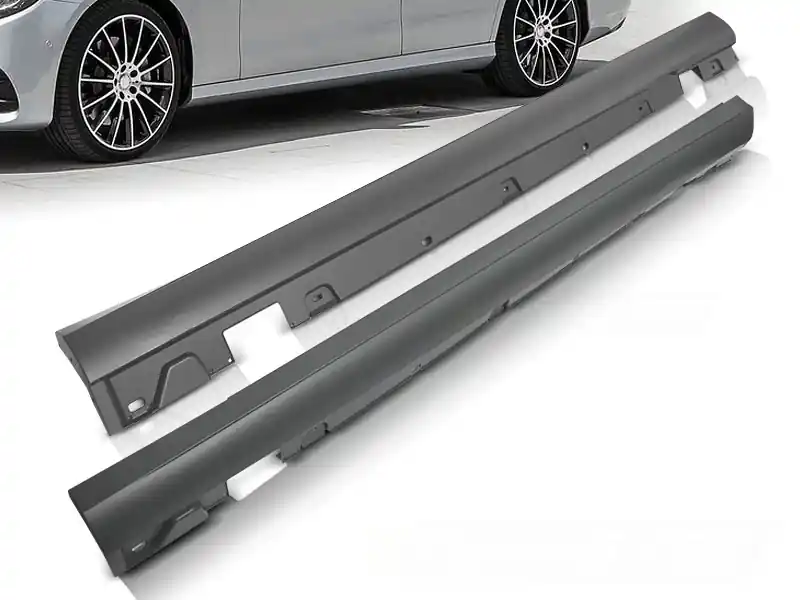 Vysoce Kvalitní MERCEDES W213 16-19 AMG STYL - kryty prahů