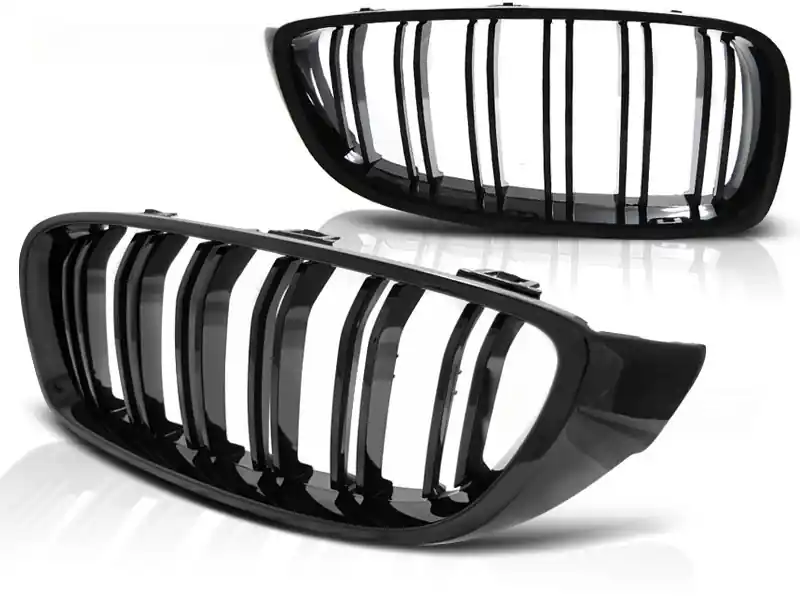 BMW F32,F33,F36 13- M4 LOOK GLOSSY BLACK - přední maska Levný
