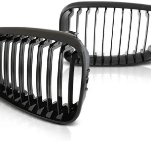 BMW E87/E81/E82/E88 09.07-13 GLOSSY BLACK - přední maska Akční Nabídka