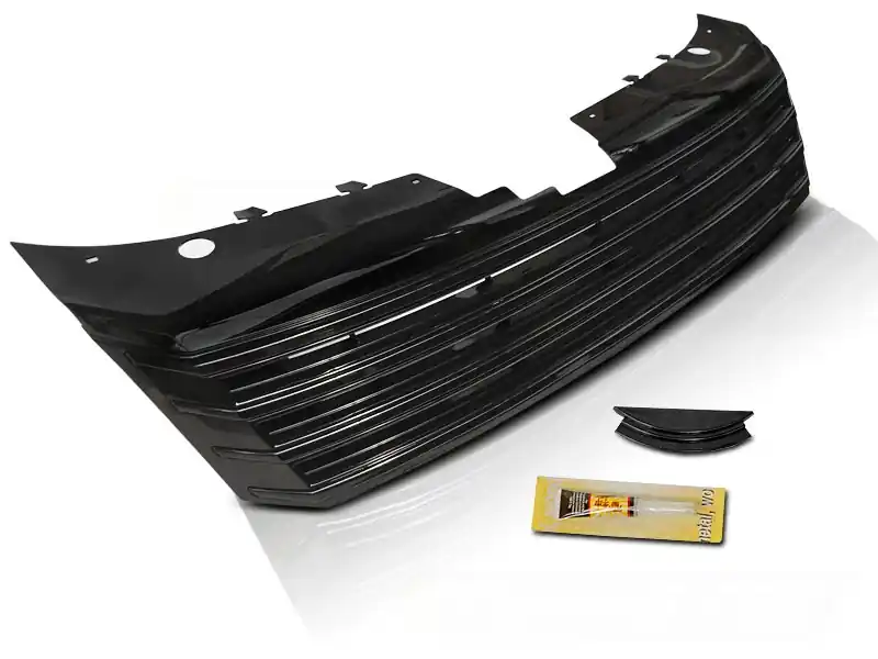 Levný VW PASSAT B7 10-14 GLOSSY BLACK - přední maska