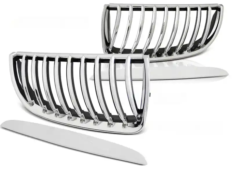 Cenově Výhodný BMW E90 / E91 03.05-08.08 CHROME - přední maska