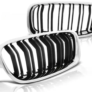 BMW F30 / F31 10.11- M3 LOOK CHROME BLACK - přední maska Nakupujte Hned