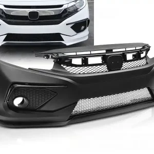 HONDA CIVIC X 16-18 SEDAN CONCEPT STYL - přední nárazník Levný
