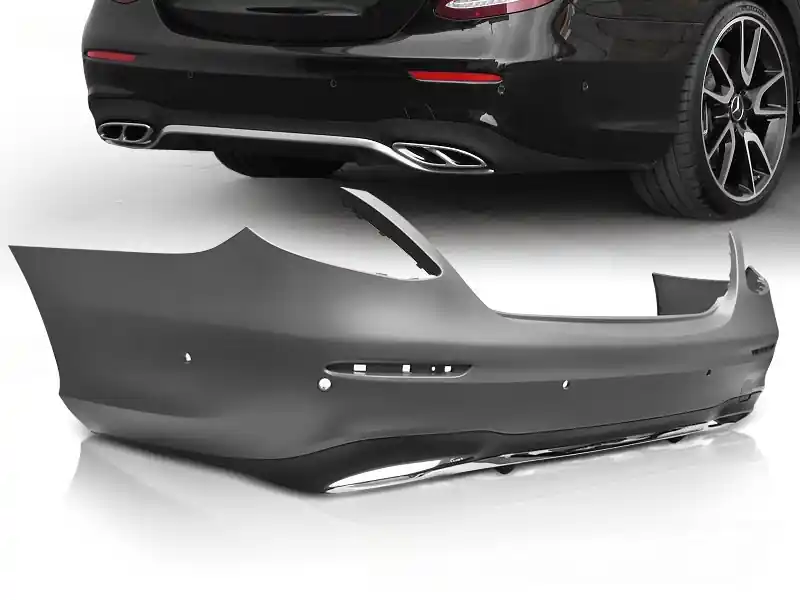 Vysoce Kvalitní MERCEDES W213 16-19 4D E43 AMG STYLE PDC - zadní nárazník