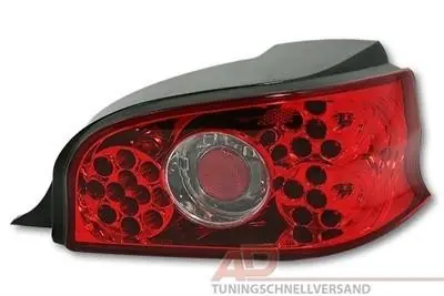 Autentický Zadní světla Citroen Saxo 96-00 - červeno/krystalové LED