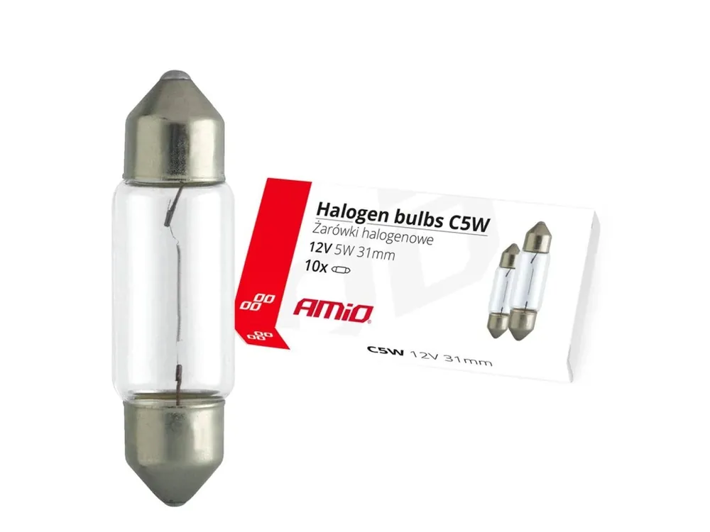 Novinka Sufitka C5W Festoon 31mm 12V 10ks