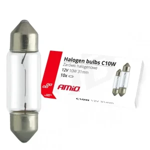 Sufitka C10W Festoon 31mm 12V 10ks Nejlepší Volba