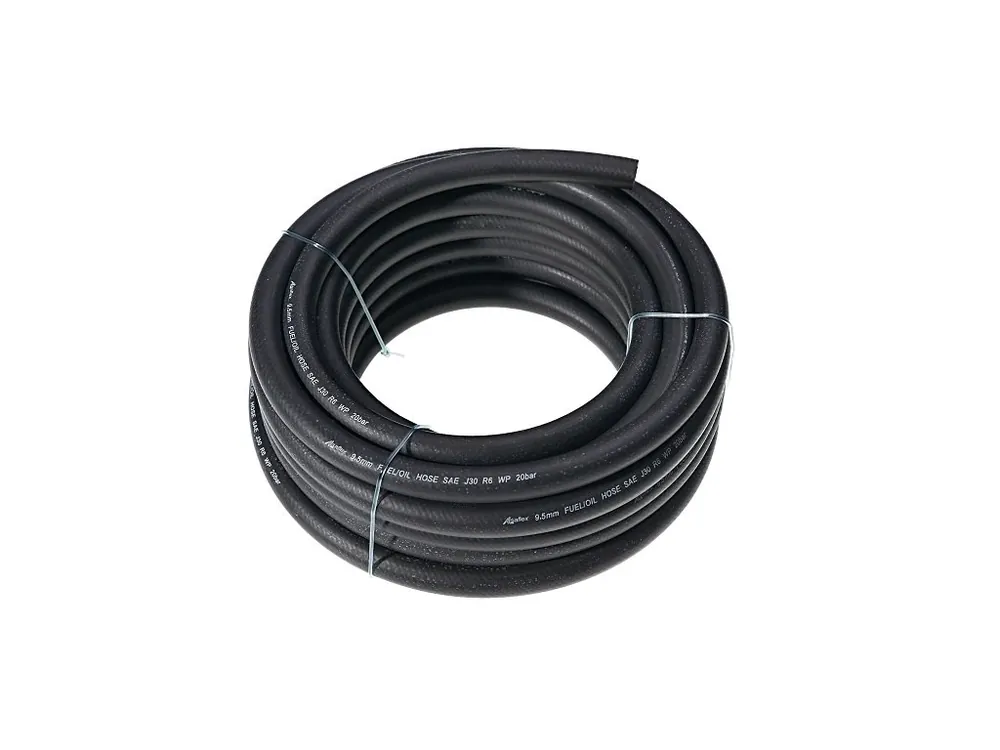 Třívrstvá gumová vyztužená palivová hadice průměr 16 mm / 1 mb (10 m na kotouči) Akce