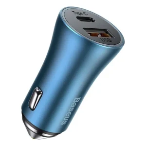 Nabíječka do auta BASEUS Golden Contactor Pro, USB + USB-C, QC4.0 +, PD, SCP, 40W Super Cena