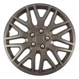 Kryt kola - poklice 17" GRAPHITE s chromovými šrouby Akce